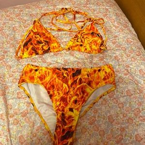 fire bikini